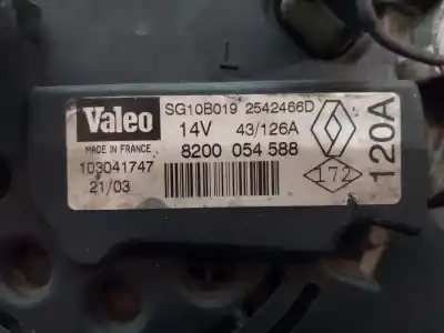 Автозапчастина б/у ГЕНЕРАТОР для RENAULT MEGANE I CLASSIC (LA0)  Посилання на OEM IAM 8200054588  