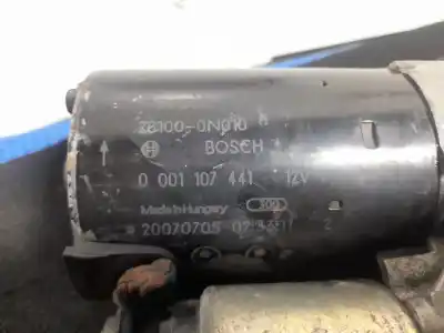 Peça sobressalente para automóvel em segunda mão MOTOR DE ARRANQUE por TOYOTA YARIS (KSP9/SCP9/NLP9)  Referências OEM IAM 0001107441  