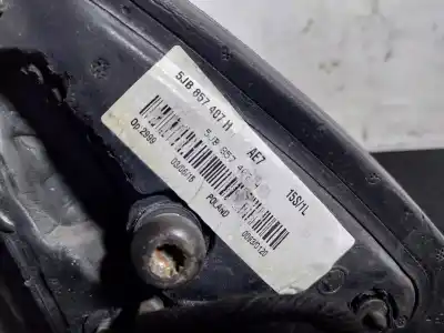 Автозапчастина б/у ЛІВЕ ДЗЕРКАЛО для SKODA RAPID (NH)  Посилання на OEM IAM 5JB857407H  