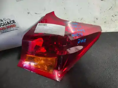 Second-hand car spare part right tailgate light for toyota auris (e18) active 90 cv / 66 kw oem iam references   