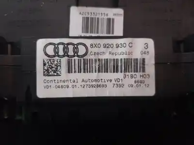 Автозапчасти б/у приборная доска за audi a1 (8x) attraction ссылки oem iam   