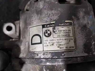 Peça sobressalente para automóvel em segunda mão compressor de ar condicionado a/a a/c por bmw 3 compact (e46) 316 ti referências oem iam 690564306  