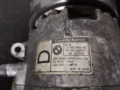 Second-hand car spare part air conditioning compressor for bmw 3 compact (e46) 316 ti oem iam references 690564306  