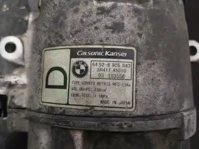 Автозапчасти б/у КОМПРЕССОР КОНДИЦИОНЕРА ВОЗДУХА за BMW SERIE 3 BERLINA (E46)  ссылки OEM IAM 6905643  