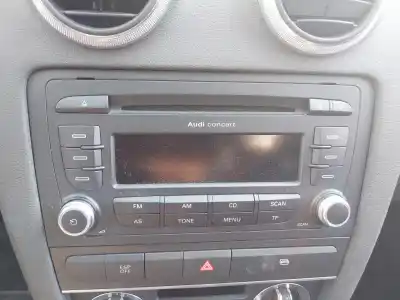 Автозапчастина б/у аудіо система / радіо cd для audi a3 (8p) 1.9 tdi ambiente посилання на oem iam   