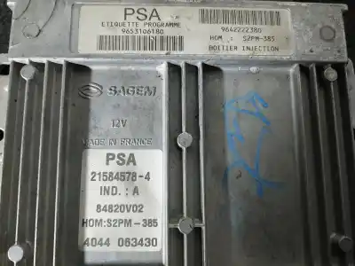 Second-hand car spare part ecu engine control for citroen c2 x oem iam references 9653106180  9642222380