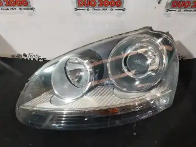 Second-hand car spare part left headlight for volkswagen jetta (1k2) highline 140 cv / 103 kw oem iam references   