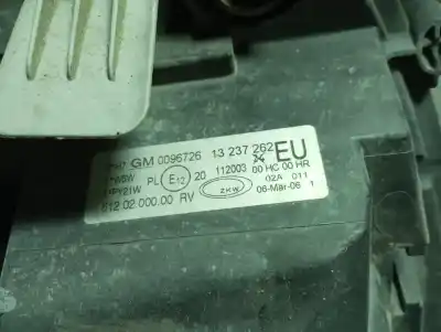 Pezzo di ricambio per auto di seconda mano faro anteriore destro per opel corsa c (x01) 1.0 (f08, f68) riferimenti oem iam 0096726  13237262