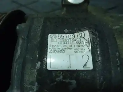 Pezzo di ricambio per auto di seconda mano COMPRESSORE ARIA CONDIZIONATA per FIAT GRANDE PUNTO (199_)  Riferimenti OEM IAM 55703721  