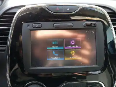 Peça sobressalente para automóvel em segunda mão sistema de áudio / rádio cd por renault captur s-edition 118 cv / 87 kw referências oem iam 