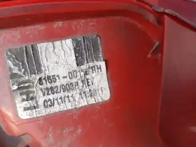 Pezzo di ricambio per auto di seconda mano luci posteriori destra per toyota yaris (ksp9/scp9/nlp9) * riferimenti oem iam v262/900h  