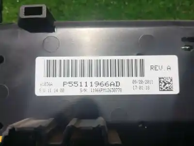 Second-hand car spare part climate control for jeep compass limited 4x2 oem iam references p55111966ad  