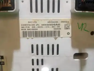 Second-hand car spare part dashboard for jeep compass limited 4x2 oem iam references 0409ae  