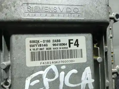 Second-hand car spare part ecu engine control for chevrolet epica lt oem iam references sim2kd160 2abs  5wy1b14g