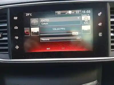 Pezzo di ricambio per auto di seconda mano impianto audio / radio cd per peugeot 308 (p5) active pack 130 cv / 96 kw riferimenti oem iam 