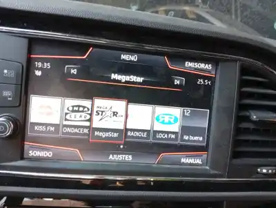 Second-hand car spare part audio system / radio cd for seat leon (5f1) fr oem iam references 
