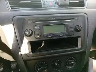 Second-hand car spare part audio system / radio cd for skoda rapid (nh) (07.2012->) 1.6 active [1.6 ltr. - 77 kw tdi dpf] oem iam references 