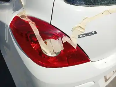 Peça sobressalente para automóvel em segunda mão farolim traseiro esquerdo por opel corsa d expression referências oem iam 
