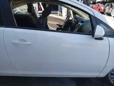 Peça sobressalente para automóvel em segunda mão porta dianteira direita por opel corsa d expression referências oem iam 