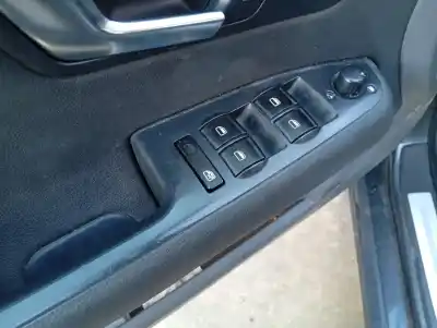 Peça sobressalente para automóvel em segunda mão botão / interruptor elevador vidro dianteiro esquerdo por seat exeo (3r2) 2.0 tdi referências oem iam 