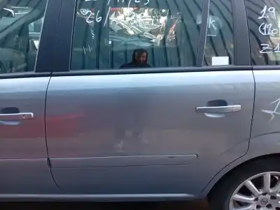 Peça sobressalente para automóvel em segunda mão porta do automóvel traseira esquerda por opel zafira b cosmo referências oem iam 