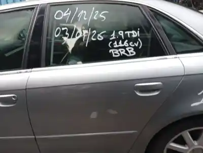 Pezzo di ricambio per auto di seconda mano porta posteriore sinistra per audi a4 berlina (8e) 1.9 tdi riferimenti oem iam 