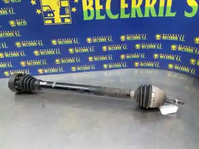 Peça sobressalente para automóvel em segunda mão transmissão dianteira direita por audi a3 (8l) 1.9 tdi referências oem iam 