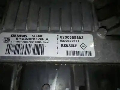 Автозапчастина б/у ебу контролер двигуна для RENAULT SCENIC II Adventure by Coronel Tapiocca Посилання на OEM IAM 8200565863 8200592611 S122326109A
