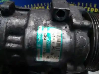 Peça sobressalente para automóvel em segunda mão compressor de ar condicionado a/a a/c por opel corsa c corsavan referências oem iam 04414912362  