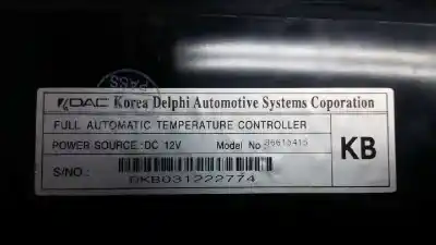 Peça sobressalente para automóvel em segunda mão comando de sofagem (chauffage / ar condicionado)  por daewoo lacetti cdx referências oem iam   