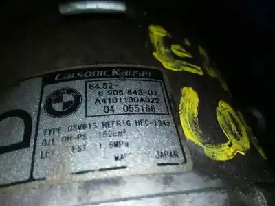 Автозапчасти б/у компрессор кондиционера воздуха за bmw serie 3 compact (e46) 320td ссылки oem iam 6452690564307  