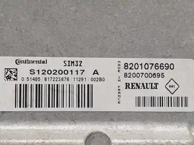 Автозапчасти б/у блок управления двигателем за renault twingo authentique ссылки oem iam 8201076690 s1220200117 8200700695
