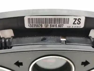 Peça sobressalente para automóvel em segunda mão quadrante por opel zafira b cosmo referências oem iam 13225979  