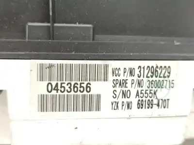 Peça sobressalente para automóvel em segunda mão quadrante por volvo c30 1.6 d referências oem iam 31296229 188400237 0453656