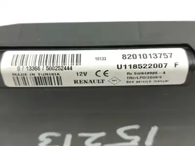 Second-hand car spare part electronic module for dacia duster (hs_) 1.5 dci oem iam references 8201013757  u118522007f