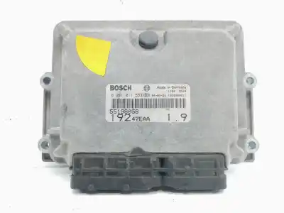 Peça sobressalente para automóvel em segunda mão centralina de motor uce por fiat stilo (192) 1.9 jtd cat referências oem iam 55198058