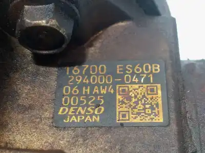 Second-hand car spare part injection pump for nissan x-trail (t30) comfort oem iam references 16700es60b  
