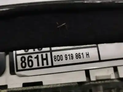 Peça sobressalente para automóvel em segunda mão quadrante por audi a4 berlina (b5) 1.8 referências oem iam 8d0919861h  