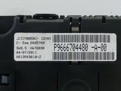 Peça sobressalente para automóvel em segunda mão quadrante por citroen c4 grand picasso vtn@v referências oem iam p9666704480  