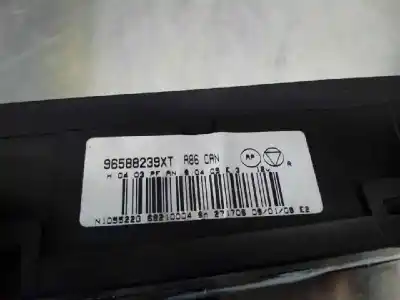 Pezzo di ricambio per auto di seconda mano controllo riscaldamento / aria condizionata per citroen c3 1.4 16v sensodrive x-tr riferimenti oem iam 96588239xt  