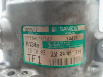 Second-hand car spare part air conditioning compressor for opel corsa c blue line oem iam references 24461719  