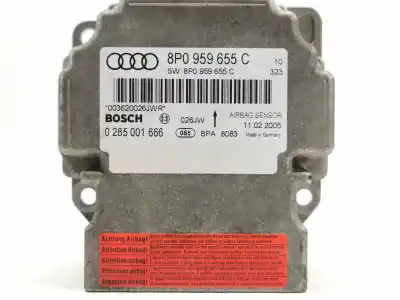 Автозапчасти б/у блок управления подушками безопасности за audi a3 (8p) 1.9 tdi ambiente ссылки oem iam 8p0959655c