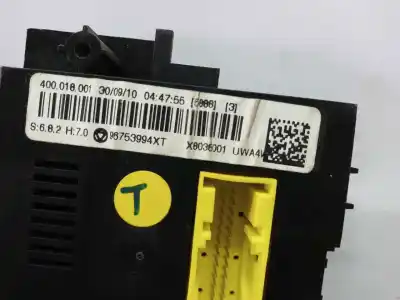 Peça sobressalente para automóvel em segunda mão comando de sofagem (chauffage / ar condicionado)  por citroen ds3 base referências oem iam 96753994xt  