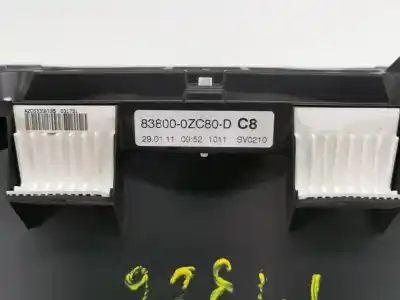 Peça sobressalente para automóvel em segunda mão quadrante por toyota auris active referências oem iam 838000zc80d  