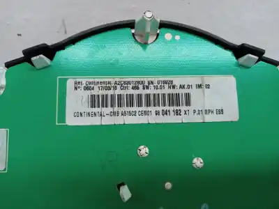 Peça sobressalente para automóvel em segunda mão quadrante por citroen c3 collection referências oem iam 98041182xt  a2c53385740