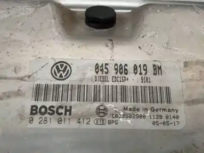 Автозапчастина б/у ебу контролер двигуна для skoda fabia familiar (6y5) comfort line посилання на oem iam 045906019bm  0281011412
