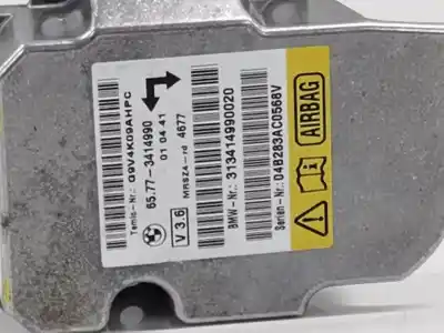 Second-hand car spare part airbag control unit for bmw x3 (e83) 3.0d oem iam references 65773414990 313414990020 3414990