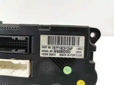Second-hand car spare part heating / air conditioning control panel for ford s-max (ca1) trend oem iam references 7s7t18c612af  