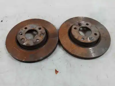 Peça sobressalente para automóvel em segunda mão disco de travão dianteiro por nissan note (e11e) visia referências oem iam 