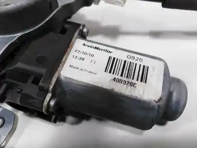 Second-hand car spare part passenger side right window regulator for nissan note (e11e) visia oem iam references 400926c  